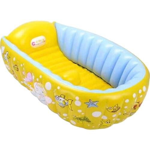 Thickening Children Bathtub Bucket Basin Baby Inflatable Bathtub Newborn Infant Toddles Infant Ocean Ball Pool Toys