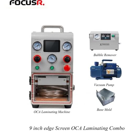 Vacuum LCD Screen Touch Panel Front Glass OCA Laminating Machine Tablet OCA laminator For SAMSUNG Galaxy edge For iPhone Xiaomi