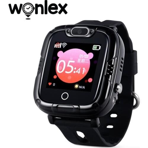 Wonlex Smart-Watches 2G WIFI GPS Tracker Phone Watch Remote Camera KT07S Children SOS Anti-Lost Locator Kids Waterproof Clock