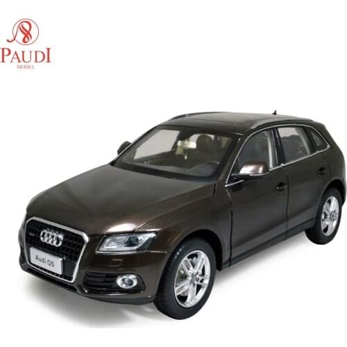 1/18 1:18 1 18 Scale Audi Q5 2014 SUV Brown Static Simulation Diecast Alloy Miniature Model Car Gifts Collections Doors Open