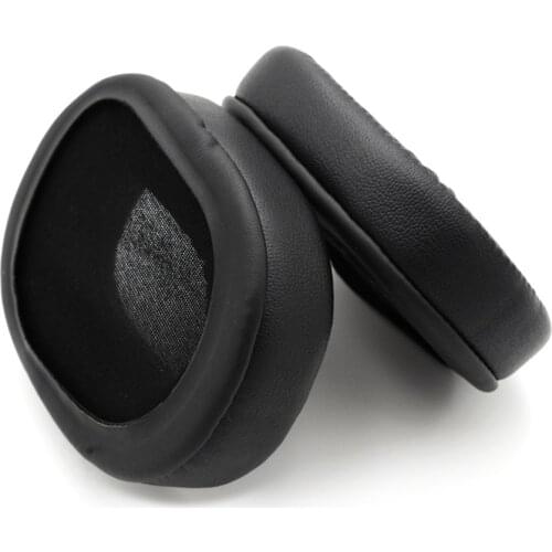 1 Pair of Leather Earpads Cushion Replacement Pillow Ear Cover Pads for NAD - VISO HP50 NAD HP50 Repair Parts Headphones Headset