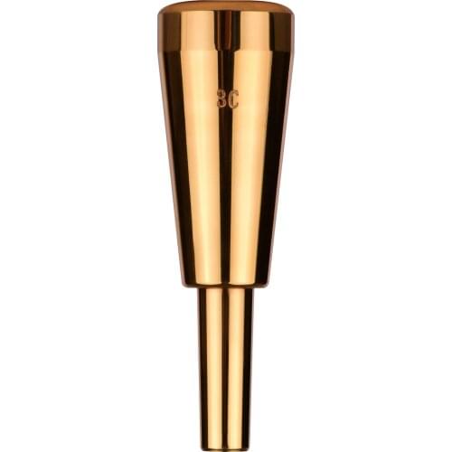 3C Trumpet Mouthpiece Thickened Heavier Mouthpiece Instrument Accessory for Standard Trumpets
