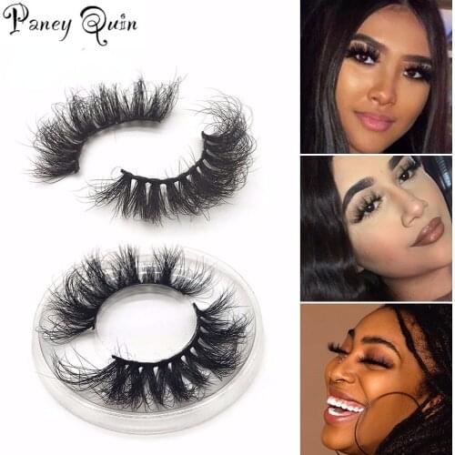 3D Mink Eyelashes 100% Cruelty free Lashes Handmade Reusable Natural Eyelashes Popular False Lashes Makeup Fluffy Lash Wholesale