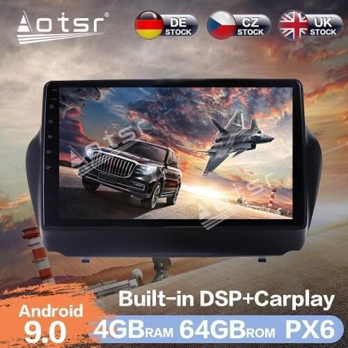Aotsr Android 9.0 4+64G Car Radio Player GPS Navigation DSP For Hyundai IX35 2009 -15 Car Auto Stereo Video HD Multimedia Player