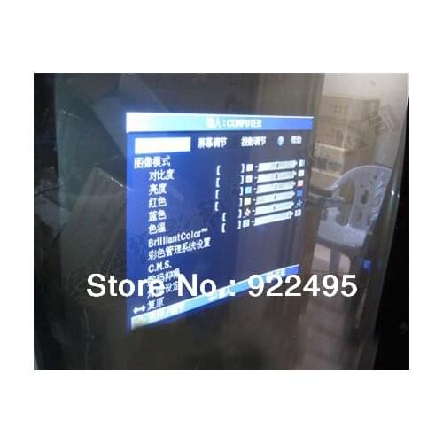 Free Fast Shipping, (1.524m*1m) high resolution holographic adhesive rear projection screen foil, glass rear projector film