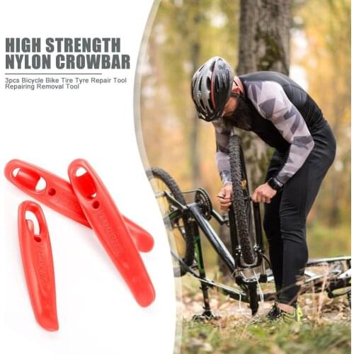 Durable Tire Lever Wear-resistant Portable Mountain Bicycle Tyre Tire Lever Nylon Pry Bar Repair Maintenance Toos