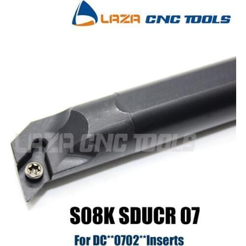 S08K-SDUCR07, S08K-SDUCL07 Boring Bar Internal Turning Holder Tool,boring bar,SDUCR SDUCL CNC Cutting ToolHolder for DCMT/GT0702