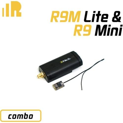 Frsky R9M lite Transmitter Module with R9 mini Receiver Board Combo For for Taranis X-Lite and 900MHz long range RC system