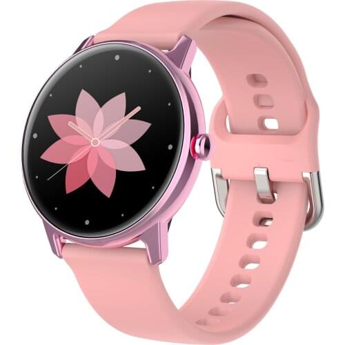 G31 Women Smart Watch IP68 Waterproof Fitness Tracker Heart Rate Monitor Full Round Screen Smart Bracelet for Android IOS PK H1