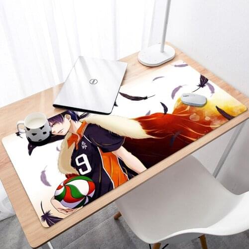 Haikyuu PC Gaming Mouse Pad 2020 New Design 900x400mm Sell Well Gaming Mousepad Non-slip Durable Rubber Large Size Mouse Pad