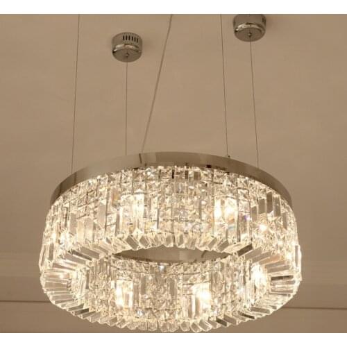 JCTELNIY Chrome Chandeliers
