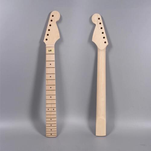 Maple Electric guitar Neck 21fret 25.5inch handmade Diy Guitar part