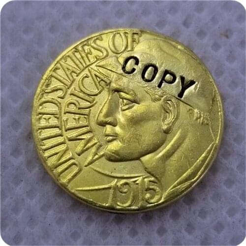 COPY REPLICA USA 1915-S PAN-PAC GOLD DOLLAR ($1) COMMEMORATIVE COPY COIN FREE SHIPPING