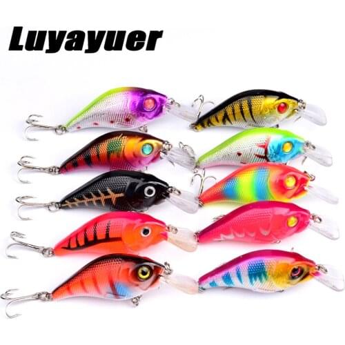 Mini Classic Fishing Lure 7.5cm Artificial Hard Crank Bait Bass Wobbler Lure Sinking Floating Fishing Lure