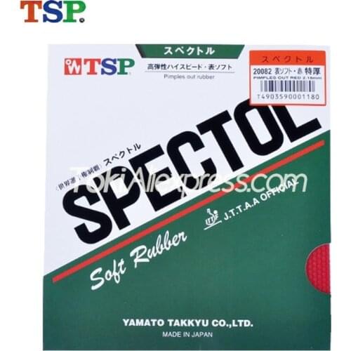 TSP SPECTOL Soft Table Tennis Rubber Pips-out Original TSP Ping Pong Sponge