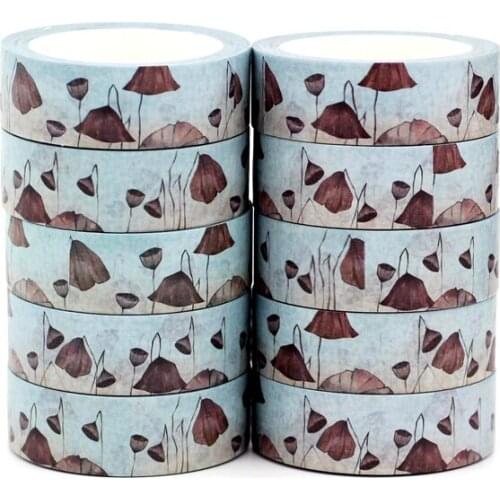 NEW 10pcs/Lot Decorative The Frost 24 Solar Terms Washi Tapes DIY Scrapbooking Planner Adhesive Masking Tape Cute Papeleria