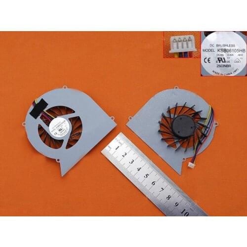 New Laptop Cooling Fan For ASUS N43S P/N DFS531205HC0T CPU Cooler Radiator Replacement