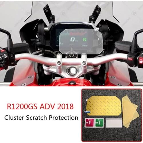Cluster Scratch Protection Film Screen Protector For BMW R1200GS Adventure 2018 motorbike R 1200 GS 2018 LC Adventure