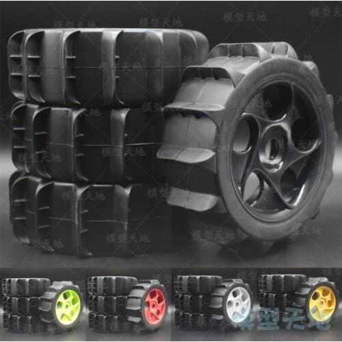 HSP 1/8 off-road vehicles 125MM desert tires 8SC pull short card 17MM wear-resistant sand tires digging tires snow tires 86