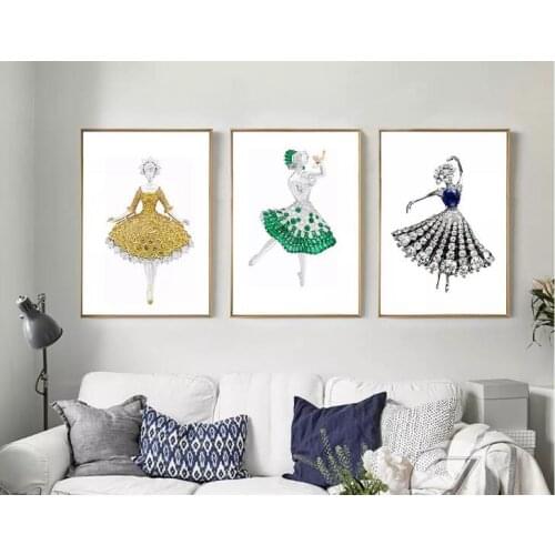 3D three-dimensional jewelry peacock beauty dance triple frameless decorative painting unframed 26897358