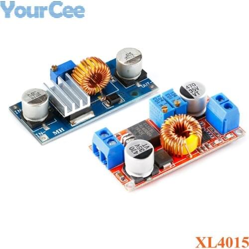 XL4015 5A DC to DC CC CV Lithium Battery Step Down Buke Charging Board Module Led Power Converter Lithium Charger Board Module
