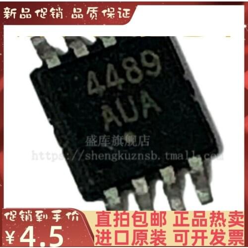 2-10PCS/lot MAX4489AUA MAX4489 4489AUA MSOP-8 New original IC