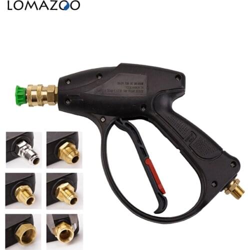 1pc Car Washing Water Guns Quick Easy Connector Water Gun Power Washer Choose to change nozzles with multiple spray patterns