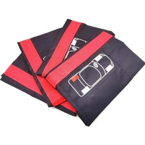 4 PCS Car SUV Spare Wheel Tyre Tire Protection Cover 13"-19" Carry Tote Storage Bag