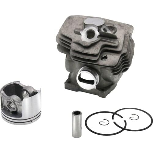 52mm Cylinder Piston with Pin Rings Circlips Kit Assembly for STIHL MS382 Chainsaw