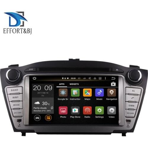 Octa core HD 7" Android 9.0 Car Dvd player gps for Hyundai IX35 Tucson 2009-2014 Car GPS Radio Audio Video Multimedia DVD Player