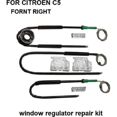 CAR PARTS WIDDOW REGULATOR COMPLETE CLIP KIT FOR CITROEN C5 WINDOW REGULATOR REPAIR KIT FRONT RIGHT SIDE