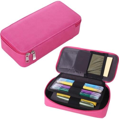 Large School Pencil Case for Girls Boys Black Pencilcase Big Cartridge Stationery Pen Box Multi Storage Bag Supplies Pouch Penal