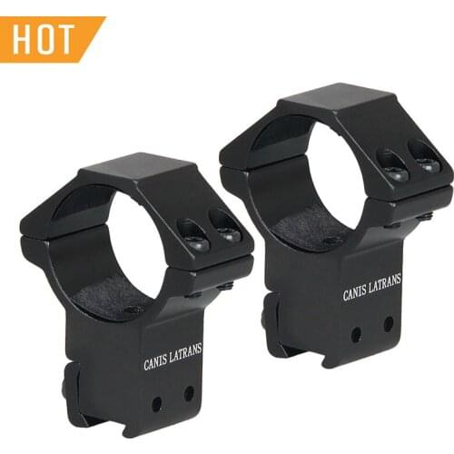 Canis Latrans 30CM 6063 Aluminum Finish Coating Anodic Oxidation Double Row Width Scope Mount For Outdoor Hunting OS24-0115B