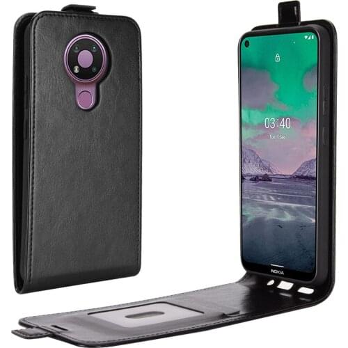 For Nokia 3.4 Case Flip Leather Cases For Nokia 3.4 High Quality Vertical Wallet Leather Case With card slot