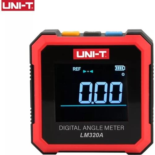 Digital Laser Angle Ruler Gauge Meter UNI-T Inclinometer LM320A LM320B Goniometer Electronic Magnetic Protractor Mini Tool