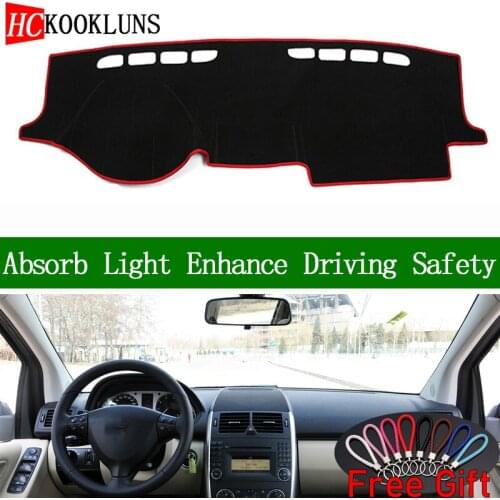 For Meredes-Benz A CLASS concept A160 A180 2004-2011 Dashboard Cover Non-slip Dash Mat Carpet Car Stickers Interior Accessories