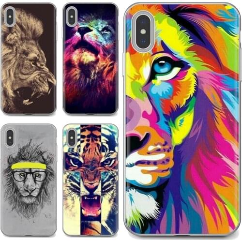 Hipster Tribal Lion Pastel Artwork For LG K10 K8 K7 K4 Nokia X6 2 3 5 6 8 9 230 3310 2.1 3.1 5.1 7 Plus 2017 2018 Soft Case