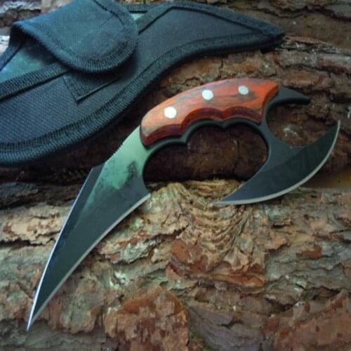 Fury7 Claw Taper Knife 440C Blade High Hardness Outdoor Camping Survival Self-Defense Tactical EDC Tools