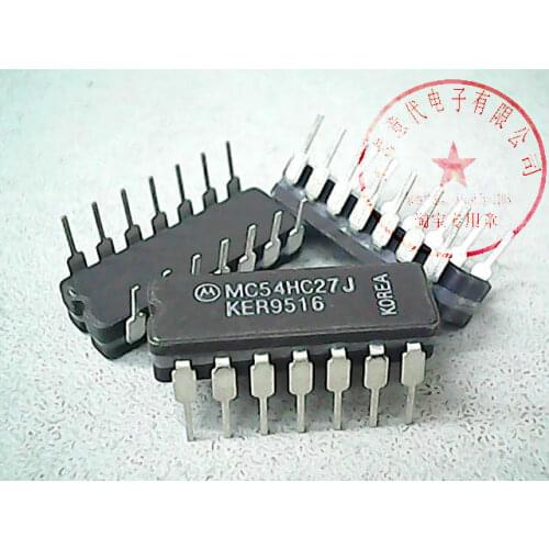 MC54HC27J MOT SN54HC27J new