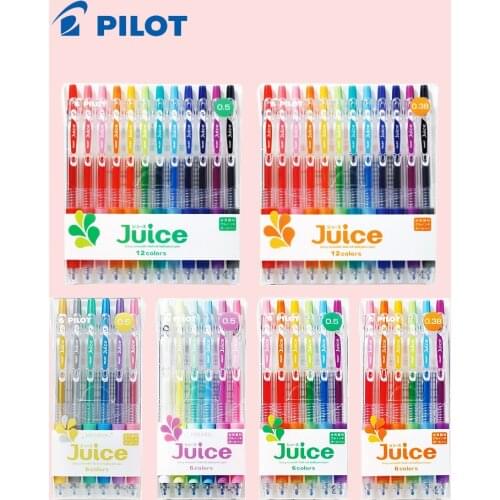 Pilot Juice Up Pen Set Metallic Color Gel Pen 0.38/0.5mm Press The Official Flagship Store of Stationeryfor Students