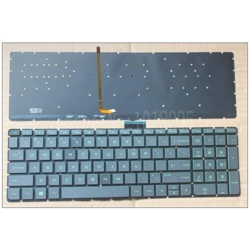 New Laptop keyboard For HP Pavilion 15-AK 15-AK 15-AK000 15-AK001tx 15-AK004 15-AK030 noframe Black US Backlit keyboard