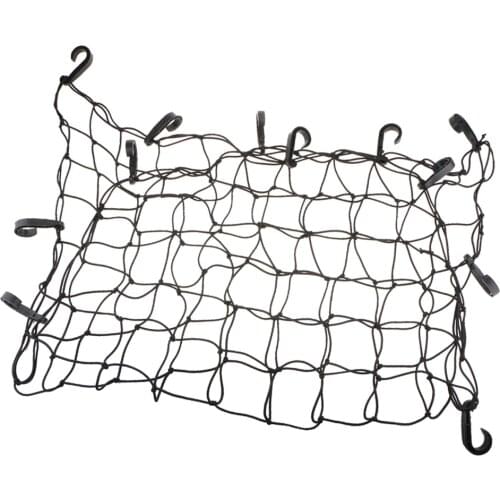 Camper Van Truck Cargo Mesh Roof Rack Basket Organizer Net Straight Hook Bag Luggage Carrier 120X90CM Car Exterior Accessories