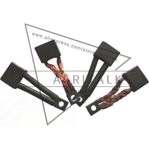 Starter motor QD100C3, the set of carbon brushes for tractor like JINMA 254 with Yangdong engine