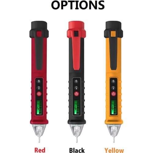VC1010 Pencil Voltage-Detectors Meter Pen-Tester Test-Pencil Current Digital Electric Non-Contact 12-1000V Pen-Tester Meter