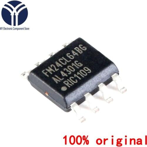 1PCS 100% original FM24CL64B-GTR SOP-8 FM24CL64BG FM24CL64 64-Kbit SOP8 24CL64B Memory chip SMD In Stock
