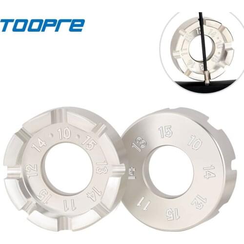 1 Piece TOOPRE Bike Wheel Spoke Wrench Bicycle Rim Adjustment Repair Tool Fits 10/11/12/13/14/15 Spoke Nipples