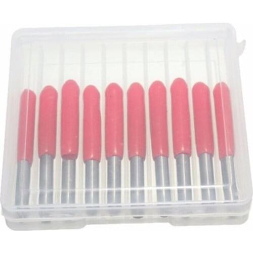10PCS V-shape Carbide PCB Board 0.1mm 30 Degree Engraving Bits CNC Router Tool