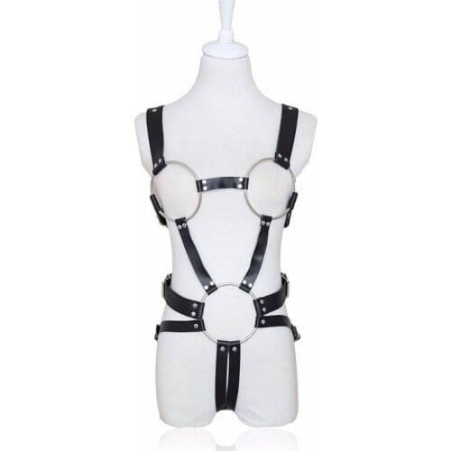 2020 Erotic Sex Bondage Restraints Leather Clothing Bondage Fetish Adult Games for Couples