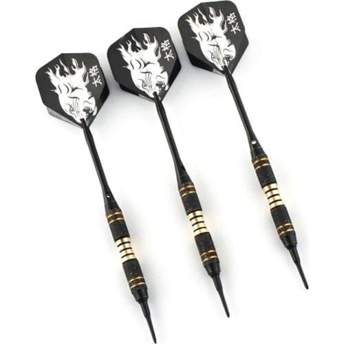 3pcs/set Safety Soft Dart Professional Indoor Soft Darts Dart For Indoor Dartboard Set Electronic Tip Games Safety Soft O8R0
