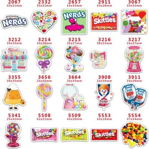 30pcs/lot MOM and Baby Notes Flat Resins Food Boss Planar Resin For Hair Bow Characters PR2067